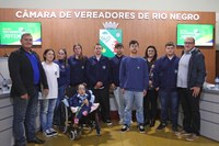 Alunos do Colégio Cívico-Militar Ovande do Amaral assumem mandato do Parlamento Jovem