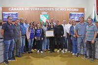 Câmara de Rio Negro homenageia Polo Unopar pelos 20 anos de contribuição ao ensino superior na cidade