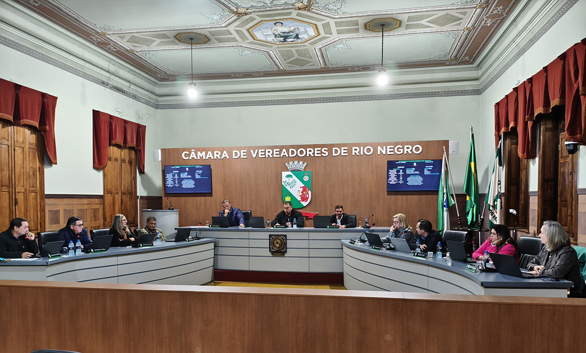 Câmara de Rio Negro realiza 13ª Sessão Ordinária com aprovação de projetos, debate sobre acessibilidade e ações voltadas à comunidade