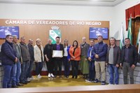Câmara de Rio Negro reconhece oficialmente o Instituto Casa Resgate com Votos de Louvor e título de utilidade pública