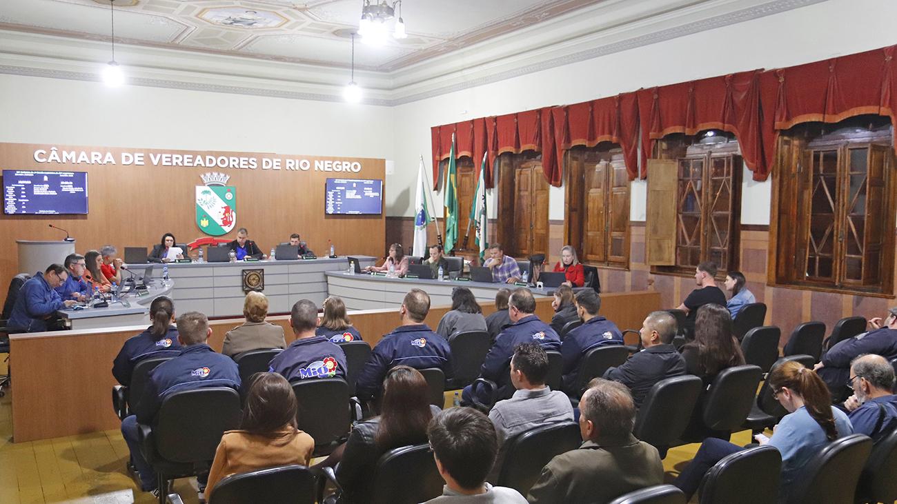 Câmara de Rio Negro Realiza 23ª Reunião Ordinária