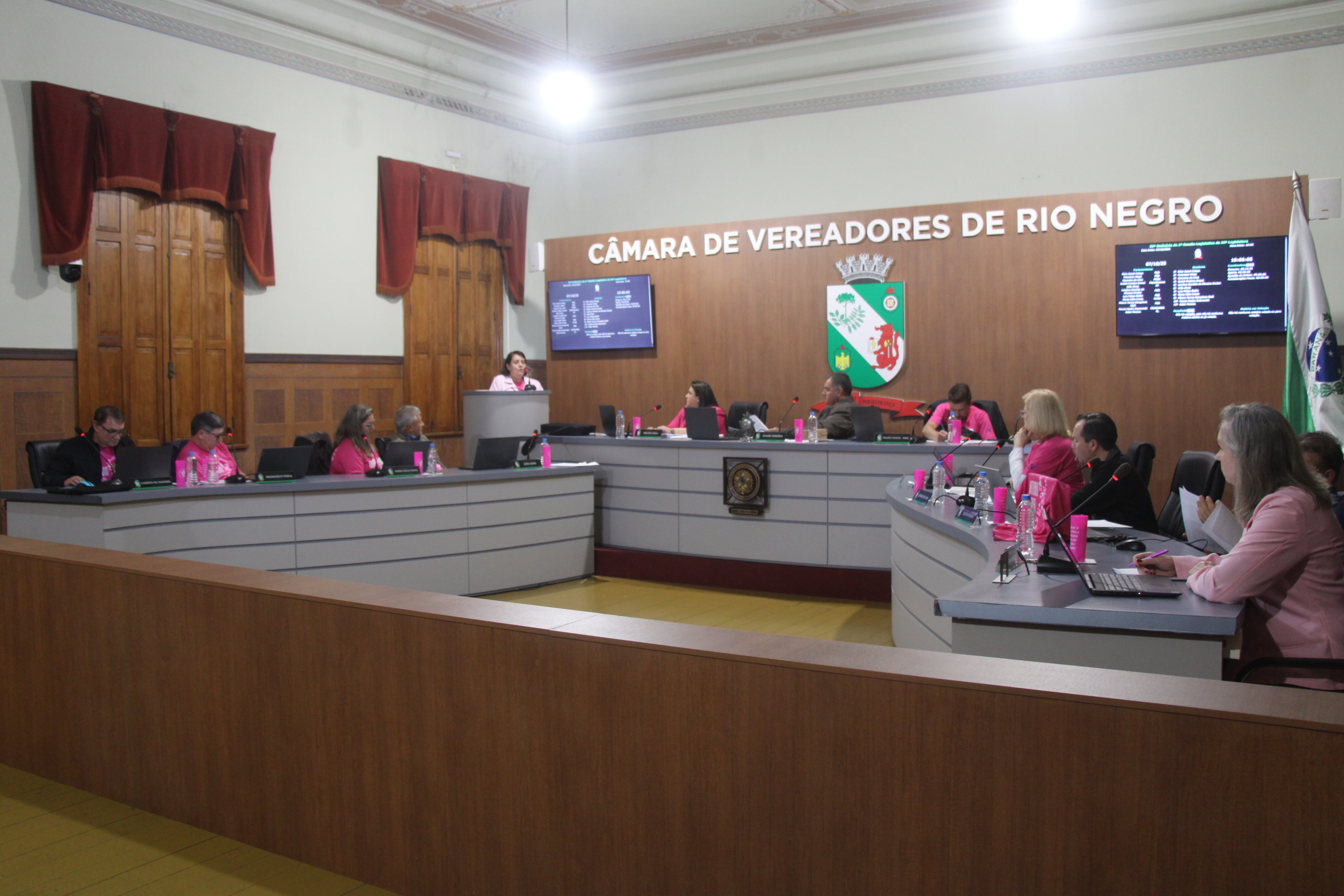 Câmara Municipal de Rio Negro realiza 33ª Sessão Ordinária 