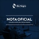 NOTA OFICIAL DA CÂMARA MUNICIPAL DE RIO NEGRO