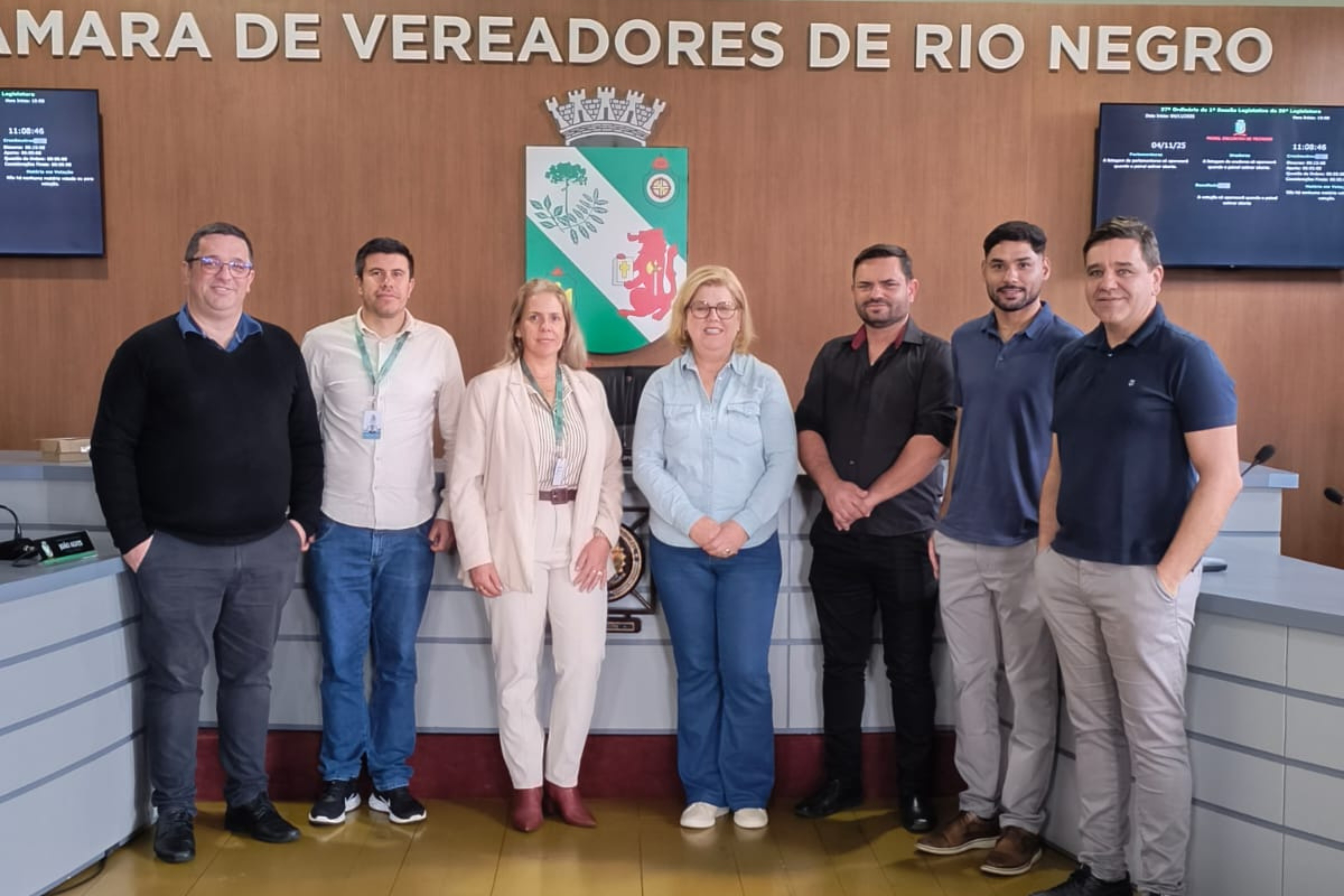 Poder Legislativo de Rio Negro recebe visita técnica da Câmara Municipal de  Tijucas do Sul 