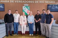 Poder Legislativo de Rio Negro recebe visita técnica da Câmara Municipal de  Tijucas do Sul 