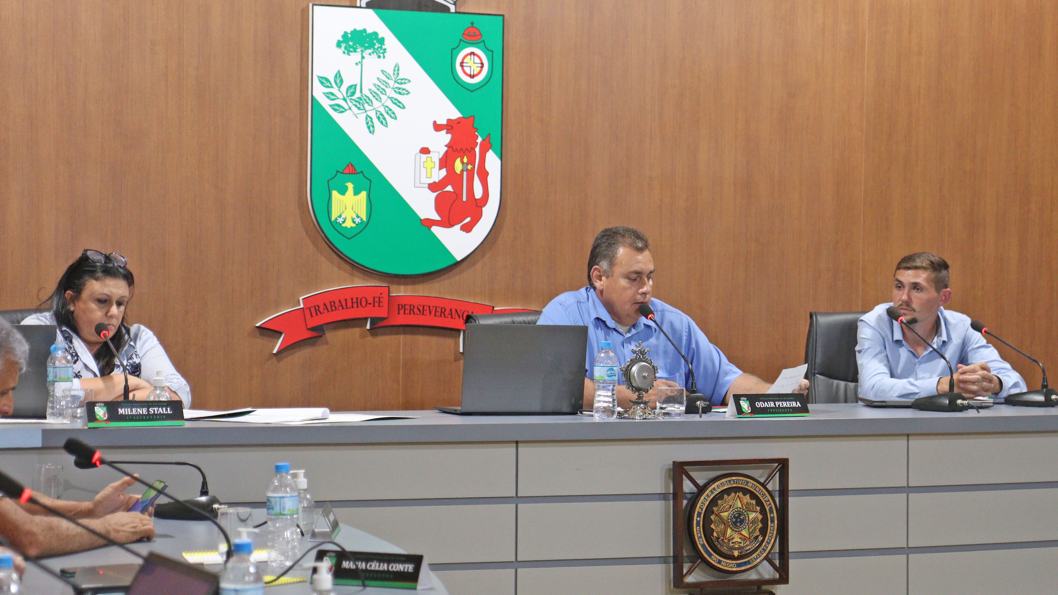 Vereadores de Rio Negro reforçam compromisso com a população na terceira sessão da Câmara Municipal